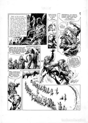 Página Original de José Ortiz - Hombre - Un Valle para una Venganza p.10 - Cimoc n.8 | todocoleccion (Buy It Now)