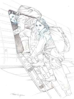 Du Caju, Thomas | Du Caju, Thomas - Original drawing - Cover - Saboteuses T1 - Naald - (2022) | Catawiki