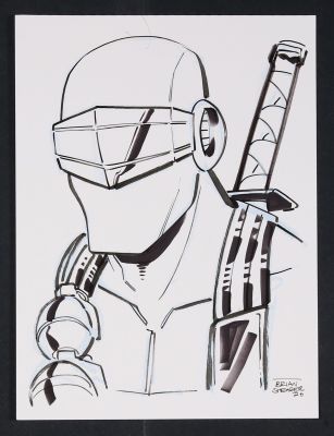 Brian Shearer - Snake Eyes Sketch
