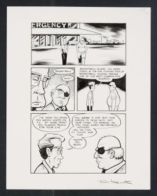 Rich Koslowski | Original Art from The King (2005) Page 199 Pencils and Inks by Rich Koslowski | mycomicshop.com (Buy It Now)