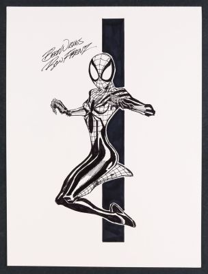 Ron Frenz | Spider-Girl Sketch by Ron Frenz | mycomicshop.com (Buy It Now)