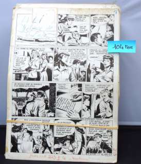 Mathelot | Â«Liliane Hôtesse de l’AirÂ» Ensemble de 54 planches Ã  l’encre de | Tessier Sarrou