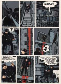 Tardi | Adèle Blanc-Sec, bleu de coloriage accompagné de… | Millon