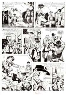 Carlo Raffaele Marcello - | Carlo Raffaele Marcello - 4x Tavola Originale - Rin Tin Tin & Rusty "recluta 758" - (1962) | Catawiki