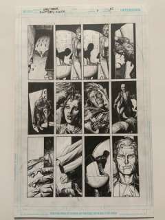 Gary Frank | Doomsday Clock - Ultra rare plache originale de Gary Frank pour Doomsday Clock page 18 Épisode #7 | Catawiki