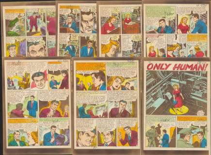 Kamen -Only Human, W SCI 11, Complete 7 Pg SP-Story ( 1952) | Russ Cochran