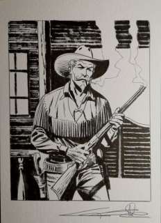 Giuseppe Candita | Giuseppe Candita - original artwork "Kit Carson " (2022) | Catawiki