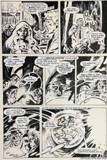 Tom Sutton | Ghostly Haunts #55 page 4 - Sutton - Horror page - Page volante - Exemplaire unique - (1977) | Catawiki