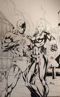 Fred Benes - daredevil and black widow
