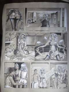 David Ducarteron | D. Ducarteron - original page "Luxuria" cm 50x64 - Page volante - Exemplaire unique | Catawiki