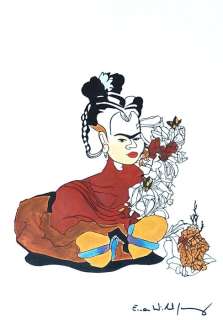 Emma Wildfang | Scrooge - "Tribute series Frida Kahlo" – original artwork by Emma Wildfang - (2023) | Catawiki