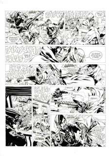 Mitton, Jean-Yves | Mitton, Jean-Yves - Originele pagina - Bloed en stilte 8 - De vier provinciën van het Ave-Maria - (1994) | Catawiki