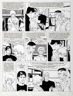 Vance | XIII,Â planche n°17 Ã  l’encre de Chine de l’épi… | Millon