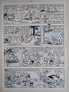 Paul Geerts / Studio Vandersteen - Geerts, Paul / Studio Vandersteen - Originele pagina (p.19) Suske en Wiske - Amoris van Amoras - (1984)