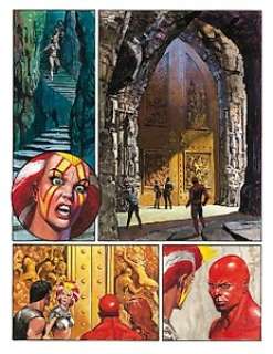 Don Lawrence - Lawrence, Don - Storm - Originele pagina (p.33) - The labyrinth of Death (Het doolhof van de Dood) - (1983)
