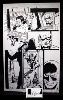 Bob Layton Avengers Signed Original Comic Art | Taurus Auctions