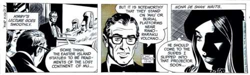 John Prentice | John Prentice - Rip Kirby original strip - (1974) | Catawiki
