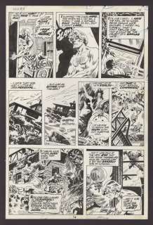 WEREWOLF BY NIGHT Issue #9 Interior Page | ComicConnect