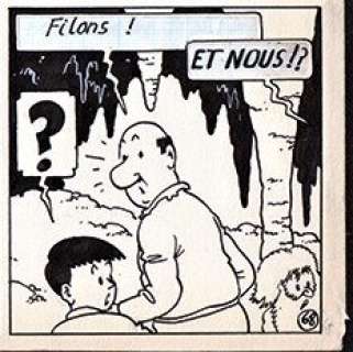 Bob de Moor - Planche Originale (P.17) - | Bob De Moor - Planche originale (p.17) - Les Aventures d’Oncle Zigomar/ De avonturen van Nonkel Zigomar - L’Empire des Taupes /Het Mollenrijk - (1955/2023) | Catawiki