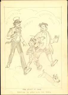 Carlson- Original Pencil Drawing | Russ Cochran