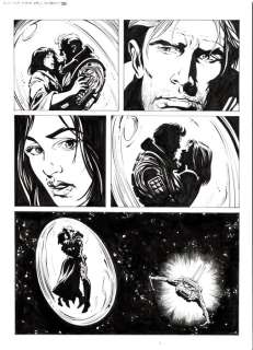 Busticchi, Fabrizio / Paesani, Luana | Busticchi, Fabrizio / Paesani, Luana - 6x Tavole Originali - Nathan Never #336 "Incubi e paradisi" - (2019) | Catawiki