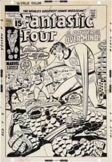 John Buscema and Frank Giacoia Fantastic Four #115 Cover Original Art (Marvel, 1971). Has Reed Richards finally - | Heritage