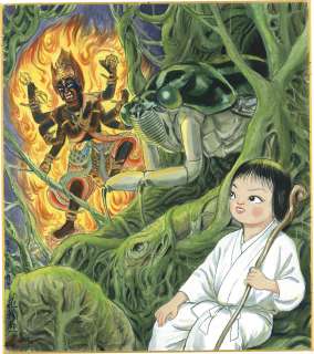 Kazuichi Hanawa Hand-Drawn Color Shikishi | Mandarake (Big Web)