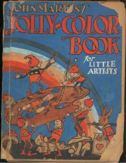 Carlson- Original JOLLY-COLOR BOOK for LITTLE ARTIST | Russ Cochran