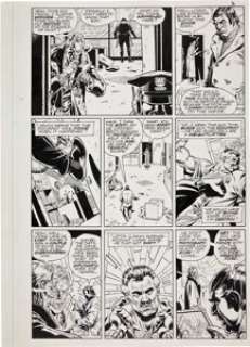 Dave Gibbons Watchmen #1 page 2 Original Art (DC, 1986). The Comedian, Edward Blake, gets his cold-blooded - | Heritage