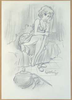 Walthéry, François | Walthéry, François - Dessin Original - Natacha songeuse - (2020) | Catawiki