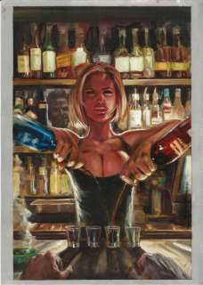 Matteo Nannini | Smokeland Press - M. Nannini - original artwork "Shots" - Page volante - Exemplaire unique | Catawiki