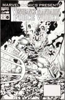 John Czop Marvel Comics Presents #170 Vengeance Alternate Cover Original Art (Marvel, 1994). The Spirit of -