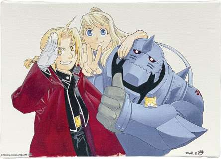 Hiromu Arakawa color reproduction illustration "FULLMETAL ALCHEMIST" | Mandarake (Big Web)