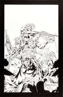 Matt Broome and Al Vey WildC.A.T.S: Covert Action Teams #42 Cover Original Art (Image, 1997). The WildC.A.T.s -