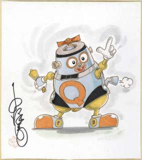 Satoru Ozawa Hand-Drawn Color Shikishi "Robodatch" | Mandarake (Big Web)