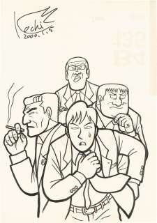 Kofu Takahiro Hand-Drawn Illustration "Kaba Chitare" | Mandarake (Big Web)