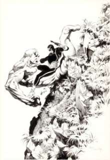 Bernie Wrightson Bernie Wrightson: A Look Back Star-Lord Illustration Original Art (Marvel/Land of -
