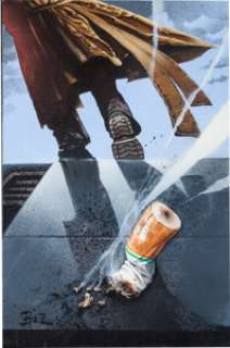 Simon Bisley Hellblazer #300 Cover Painting John Constantine Original Art (DC/Vertigo, 2013). Constantine -