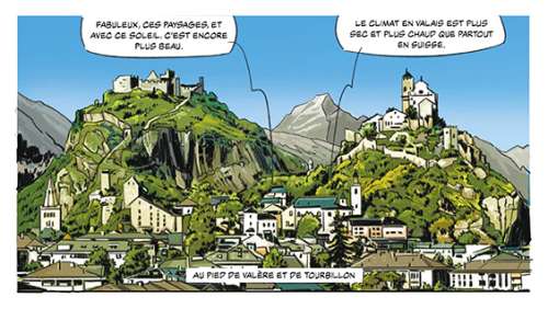 CHRISTIAN MOREILLON _ "Sur la piste du chasselas"_ Tirage page 31 | Galerie Neuf