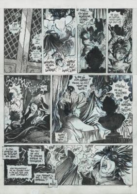 Régis Loisel | La Dernière Maison Juste Avant la Forêt, planche 60 | Galerie 9ème Art