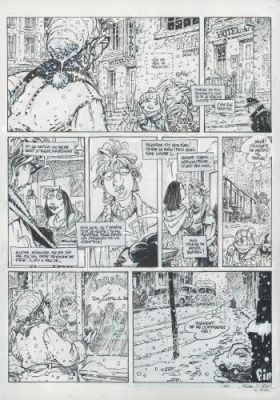 Régis Loisel | La Dernière Maison Juste Avant la Forêt, planche 160 | Galerie 9ème Art