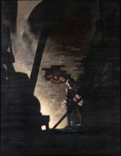 Bernie Wrightson The Edgar Allan Poe Portfolio "The Cask of Amontillado" Painting Original Art - | Heritage