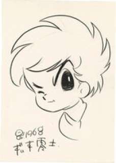 Leiji Matsumoto Hand-Drawn Illustration | Mandarake (Big Web)