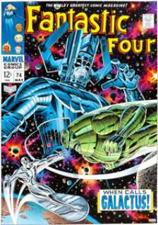 Giorgio Comolo Fantastic Four #74 Reimagined Cover Original Art (2008). A fantastic reimagining of the cover -