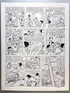 Desorgher, Daniel | Desorgher, Daniel - Planche originale - Jimmy Tousseul T9 - Les Fantômes du passé - (1995) | Catawiki