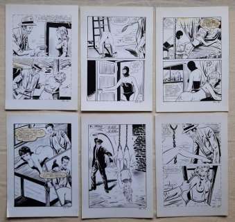 Zuffi | Bonnie - Zuffi - Lot de 6x planches Bondage | Catawiki