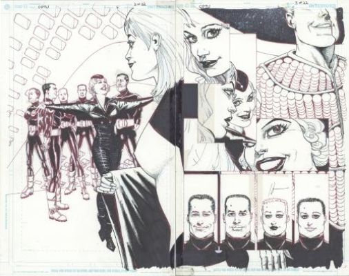 Howard Chaykin | Challengers of the Unknown, issue 6, page 2 et 3 | Galerie 9ème Art