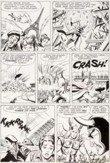 Joe Sinnott Journey Into Mystery #94 Story Page 10 Thor and Loki Original Art (Marvel, 1963). Thor, God -