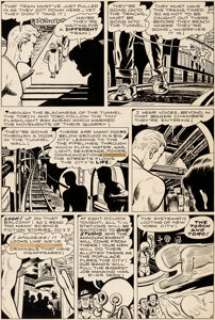 Dick Ayers and Ernie Bache Men’s Adventures #27 Story Page 4 Human Torch and Toro Original Art (Marvel/Atlas, - | Heritage