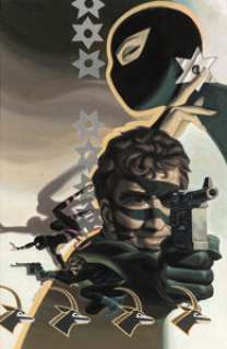 Steve Rude Crossroads #1 Cover Painting Jon Sable Original Art (First, 1988)....